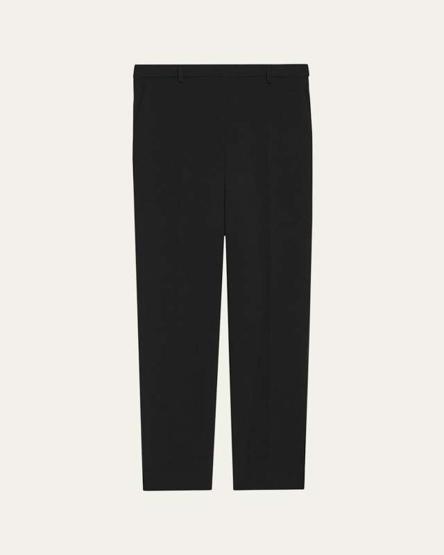 Slim-Fit Full-Length Trousers